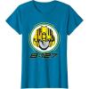 imageTransformers One B127 Bumblebee Face Poster TShirtSapphire Blue