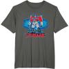 imageTransformers One I Am Optimus Prime Epic Portrait TShirtAsphalt Grey