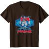imageTransformers One I Am Optimus Prime Epic Portrait TShirtBrown