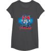 imageTransformers One I Am Optimus Prime Epic Portrait TShirtDark Heather Grey
