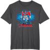 imageTransformers One I Am Optimus Prime Epic Portrait TShirtDark Heather Grey