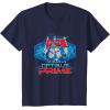 imageTransformers One I Am Optimus Prime Epic Portrait TShirtNavy Blue