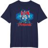 imageTransformers One I Am Optimus Prime Epic Portrait TShirtNavy Blue