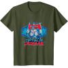 imageTransformers One I Am Optimus Prime Epic Portrait TShirtOlive Green