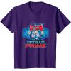 imageTransformers One I Am Optimus Prime Epic Portrait TShirtPurple