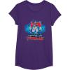 imageTransformers One I Am Optimus Prime Epic Portrait TShirtPurple