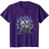 imageTransformers One I Was Born Ready D16 Action Pose TShirtPurple