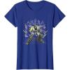 imageTransformers One I Was Born Ready D16 Action Pose TShirtRoyal Blue