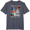 imageTransformers One One Shall Stand One Shall Fall Poster TShirtHeather Blue