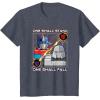 imageTransformers One One Shall Stand One Shall Fall Poster TShirtHeather Blue