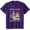imageTransformers One One Shall Stand One Shall Fall Poster TShirtPurple