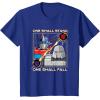 imageTransformers One One Shall Stand One Shall Fall Poster TShirtRoyal Blue