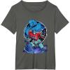 imageTransformers One Optimus Prime Megatron Lurking TShirtAsphalt Grey