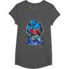 imageTransformers One Optimus Prime Megatron Lurking TShirtAsphalt Grey