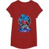 imageTransformers One Optimus Prime Megatron Lurking TShirtCranberry Red