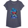 imageTransformers One Optimus Prime Megatron Lurking TShirtHeather Blue