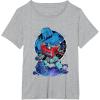 imageTransformers One Optimus Prime Megatron Lurking TShirtHeather Grey