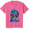 imageTransformers One Optimus Prime Megatron Lurking TShirtPink Heather