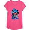 imageTransformers One Optimus Prime Megatron Lurking TShirtPink Heather