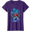 imageTransformers One Optimus Prime Megatron Lurking TShirtPurple