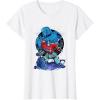 imageTransformers One Optimus Prime Megatron Lurking TShirtWhite