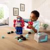 imageTransformers Optimus Prime Building Toys  STEM Toys Including Toy Electric Drill and AA Batteries  Transformers Toys  Robot Building Toys Ages 18 Months and UpRed