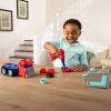 imageTransformers Optimus Prime Building Toys  STEM Toys Including Toy Electric Drill and AA Batteries  Transformers Toys  Robot Building Toys Ages 18 Months and UpRed