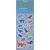 imageTransformers Party Supplies Bundle Pack includes 24 Dessert Paper Plates 2 Plastic Table Covers 1 Dinosaur Sticker Sheet