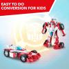 imageTransformers Playskool Heroes Rescue Bots Academy Road Rescue Team Trailer 4Pack Converting Toy