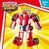 imageTransformers Playskool Heroes Rescue Bots Academy Road Rescue Team Trailer 4Pack Converting Toy