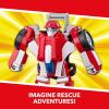 imageTransformers Playskool Heroes Rescue Bots Academy Road Rescue Team Trailer 4Pack Converting Toy