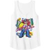 imageTransformers Retro Optimus Prime 80s Print Tank TopWhite