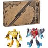 imageTransformers Toys Heroes and Villains Bumblebee and Starscream 2Pack Action Figures  for Kids Ages 6 and Up 7inch Amazon Exclusive