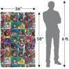 imageTransformers Transformers Squares Silky Touch Super Soft Throw Blanket 36quot x 58quotTransformers Squares