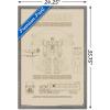imageTrends International Hasbro Transformers  Sketch Wall Poster 22375quot x 34quot Barnwood Framed VersionBarnwood Framed Version