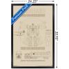 imageTrends International Hasbro Transformers  Sketch Wall Poster 22375quot x 34quot Barnwood Framed VersionBlack Framed Version