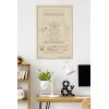 imageTrends International Hasbro Transformers  Sketch Wall Poster 22375quot x 34quot Barnwood Framed VersionBlonde Framed Version