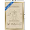 imageTrends International Hasbro Transformers  Sketch Wall Poster 22375quot x 34quot Barnwood Framed VersionGold Framed Version