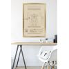 imageTrends International Hasbro Transformers  Sketch Wall Poster 22375quot x 34quot Barnwood Framed VersionGold Framed Version