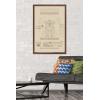imageTrends International Hasbro Transformers  Sketch Wall Poster 22375quot x 34quot Barnwood Framed VersionMahogany Framed Version