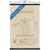 imageTrends International Hasbro Transformers  Sketch Wall Poster 22375quot x 34quot Barnwood Framed VersionPremium Print and Black Hanger Bundle