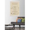 imageTrends International Hasbro Transformers  Sketch Wall Poster 22375quot x 34quot Barnwood Framed VersionPremium Print and White Hanger Bundle