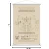 imageTrends International Hasbro Transformers  Sketch Wall Poster 22375quot x 34quot Barnwood Framed VersionPremium Print and White Hanger Bundle