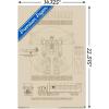 imageTrends International Hasbro Transformers  Sketch Wall Poster 22375quot x 34quot Barnwood Framed VersionPremium Unframed Version