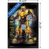 imageTrends International Hasbro Transformers Bumblebee  Glitch Wall Poster 14725quot x 22375quot Barnwood Framed VersionBlack Framed Version