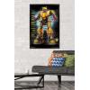 imageTrends International Hasbro Transformers Bumblebee  Glitch Wall Poster 14725quot x 22375quot Barnwood Framed VersionBlack Framed Version