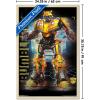 imageTrends International Hasbro Transformers Bumblebee  Glitch Wall Poster 14725quot x 22375quot Barnwood Framed VersionBlonde Framed Version
