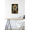 imageTrends International Hasbro Transformers Bumblebee  Glitch Wall Poster 14725quot x 22375quot Barnwood Framed VersionGold Framed Version