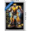 imageTrends International Hasbro Transformers Bumblebee  Glitch Wall Poster 14725quot x 22375quot Barnwood Framed VersionGray Framed Version