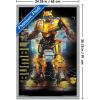 imageTrends International Hasbro Transformers Bumblebee  Glitch Wall Poster 14725quot x 22375quot Barnwood Framed VersionGray Framed Version
